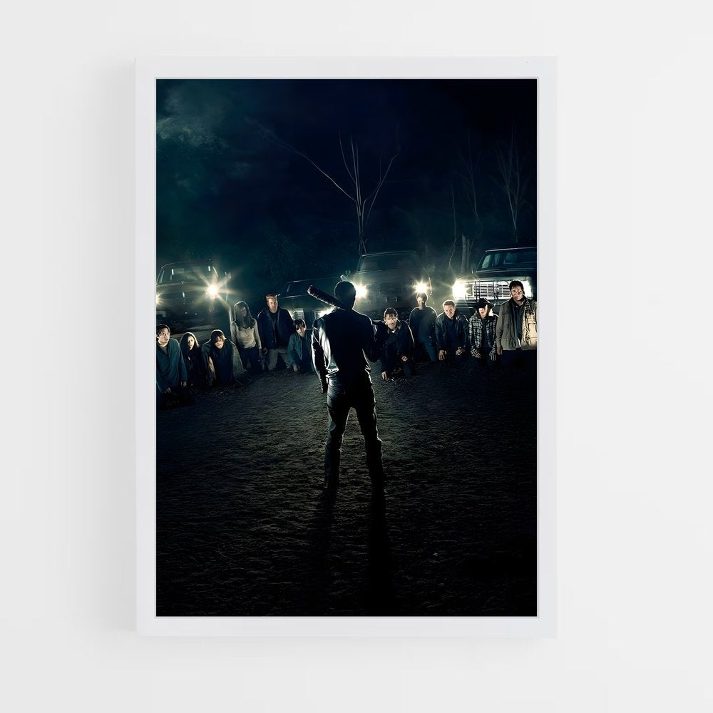 walking-dead-8 cadre Blanc