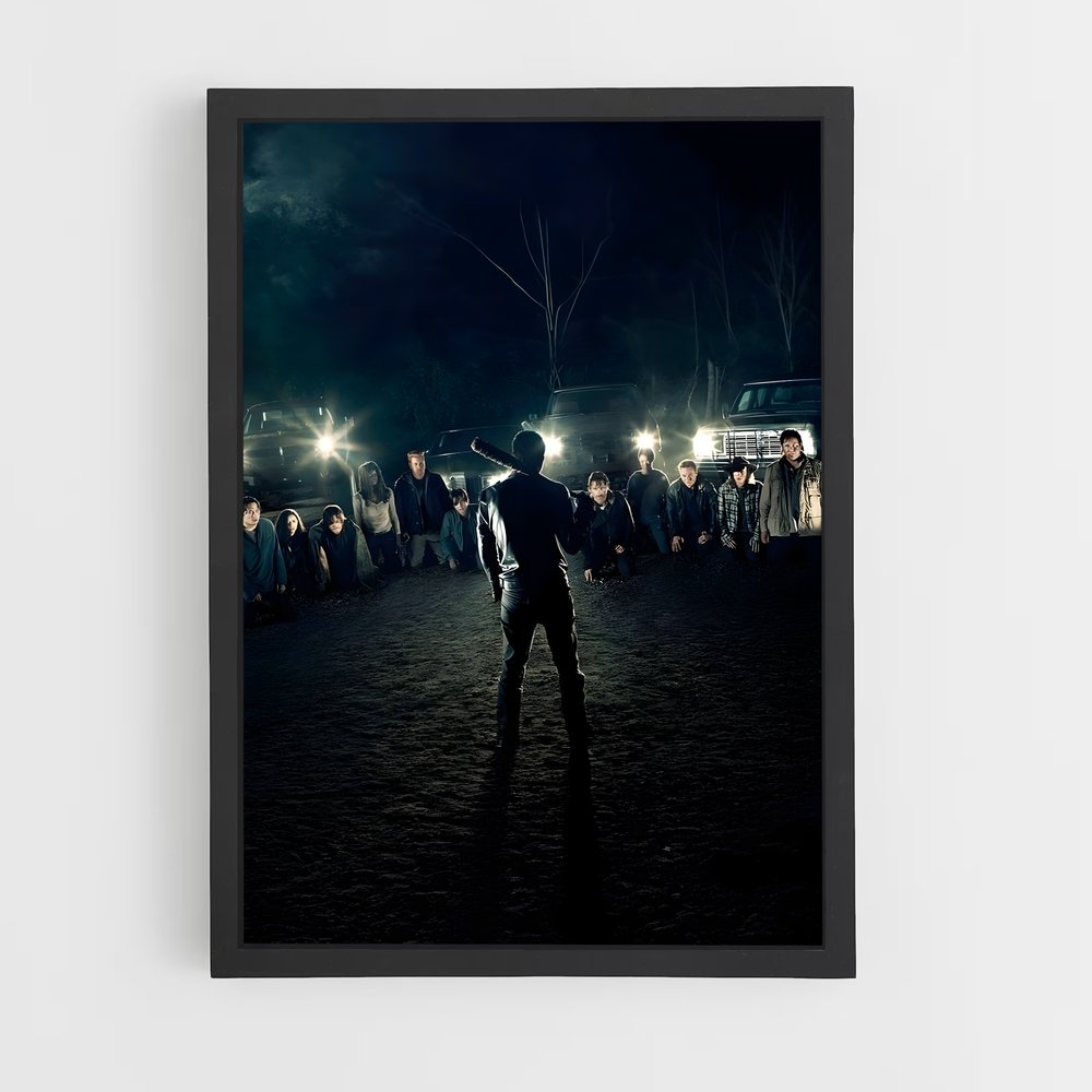 walking-dead-8 cadre Noir