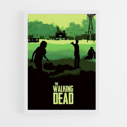 walking-dead-9 cadre Blanc