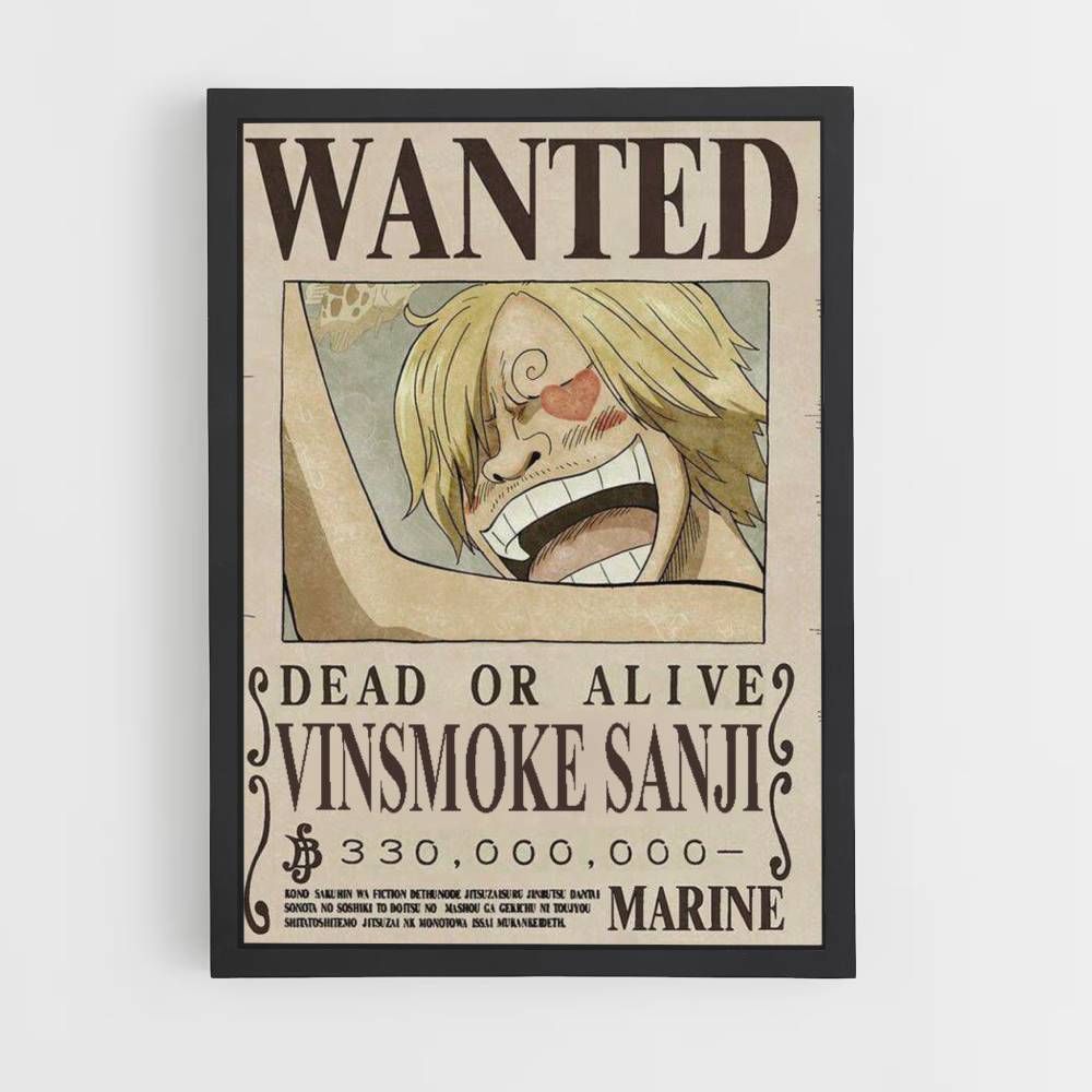 Poster di Vinsmoke Sanji