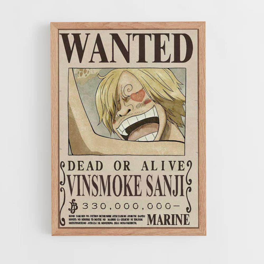 Poster di Vinsmoke Sanji