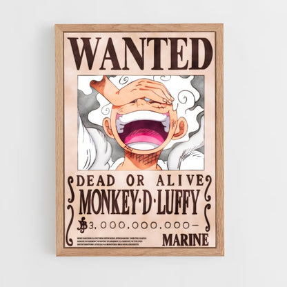wanted-one-piece-11 cadre Bois clair