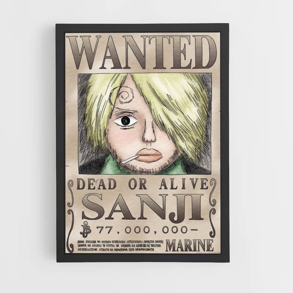 Manifesto di Sanji