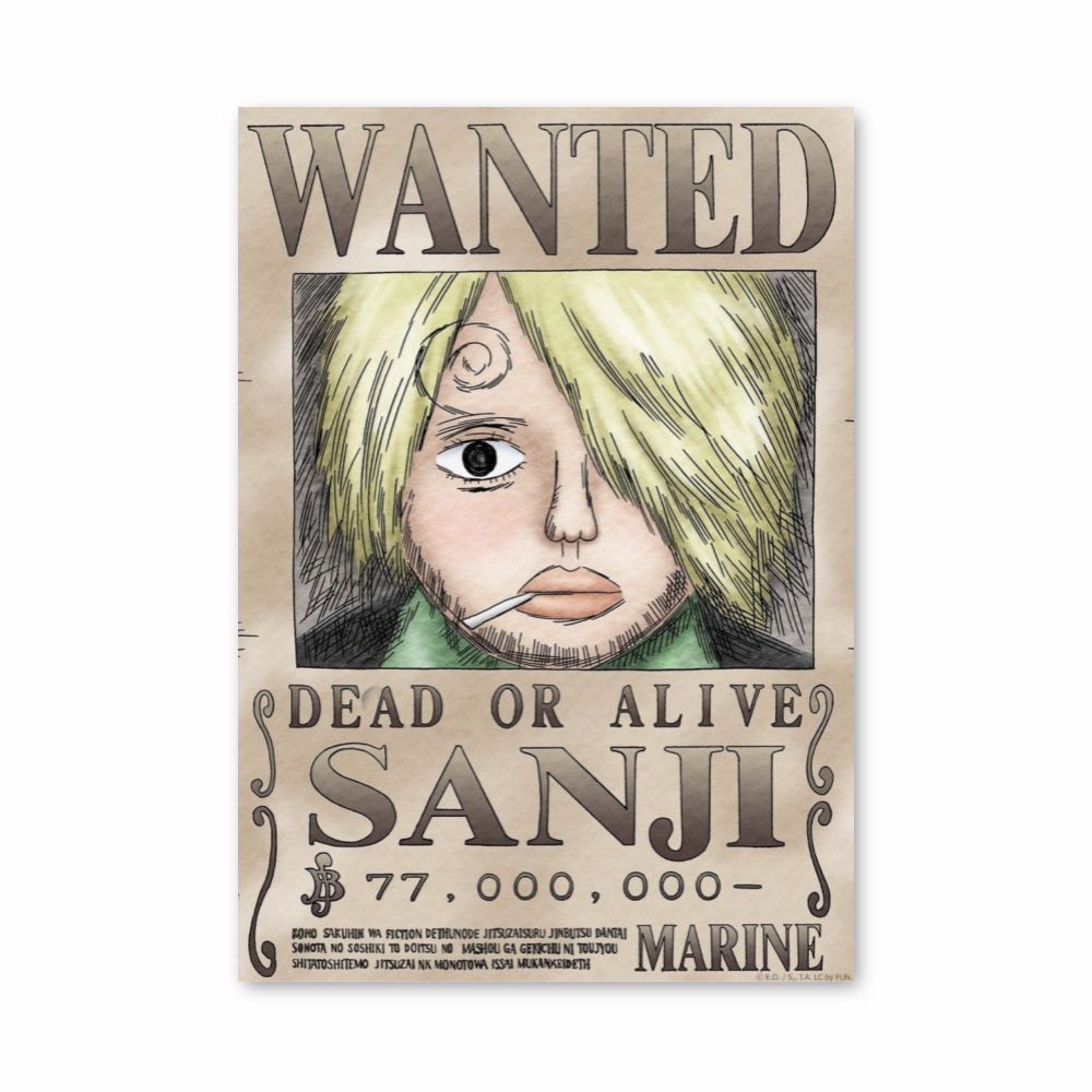 Manifesto di Sanji