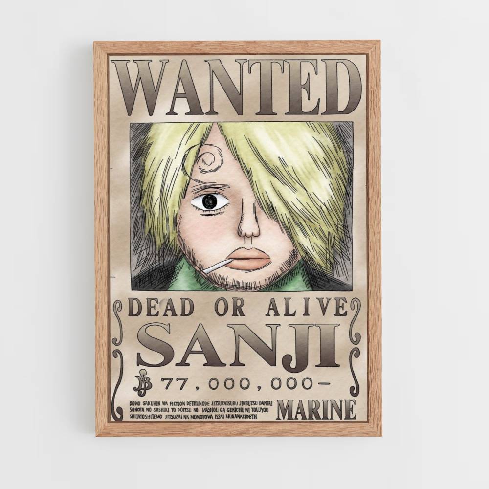 Manifesto di Sanji