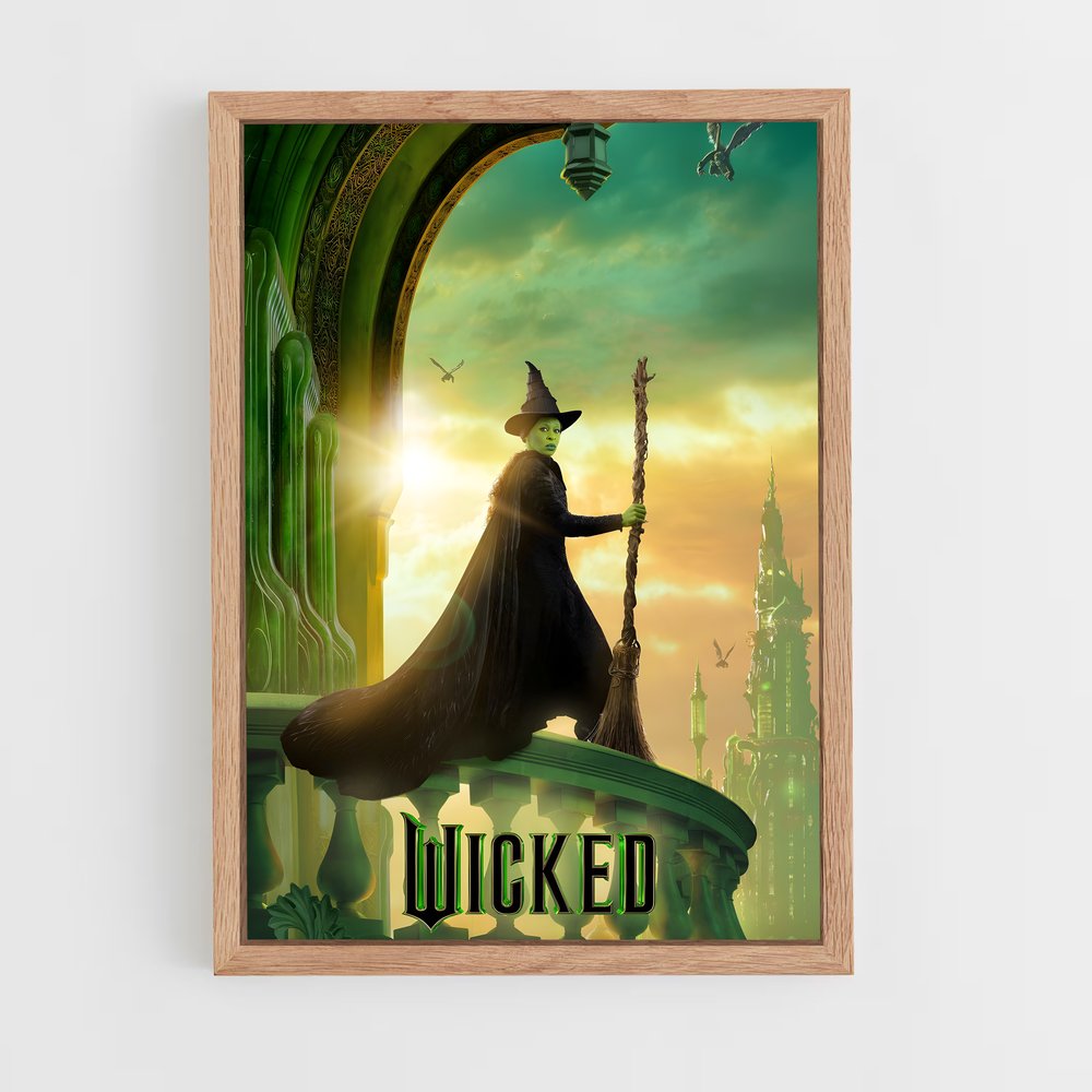 wicked-10 cadre Bois clair