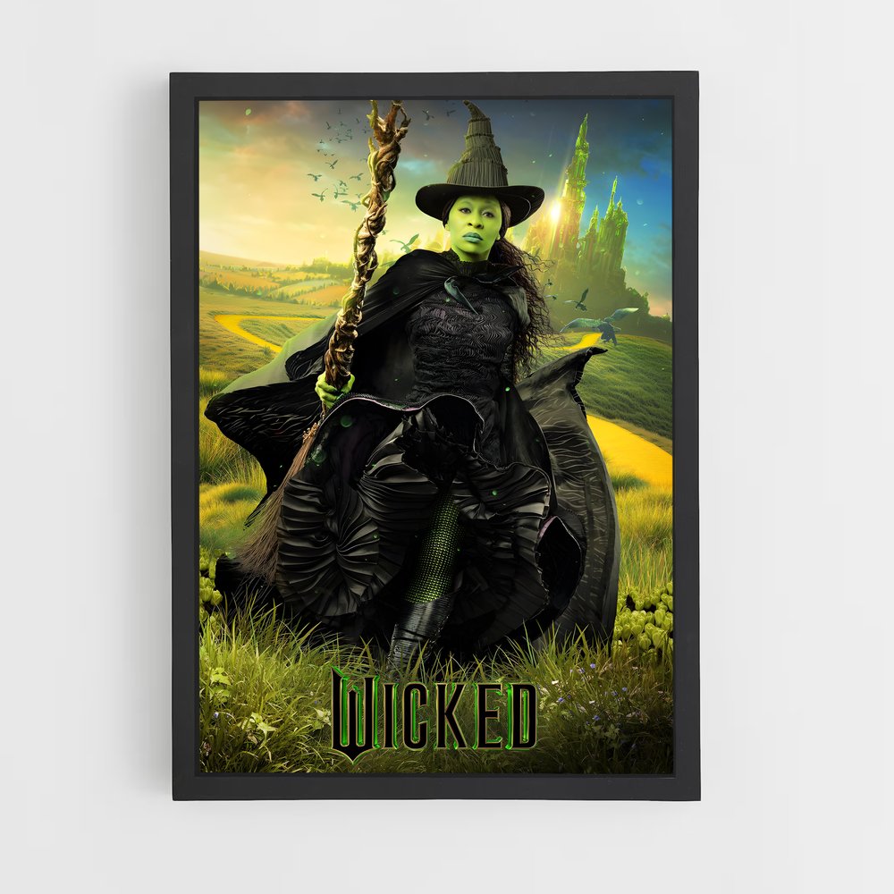 wicked-5 cadre Noir