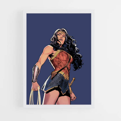 Poster Wonder Woman Blu