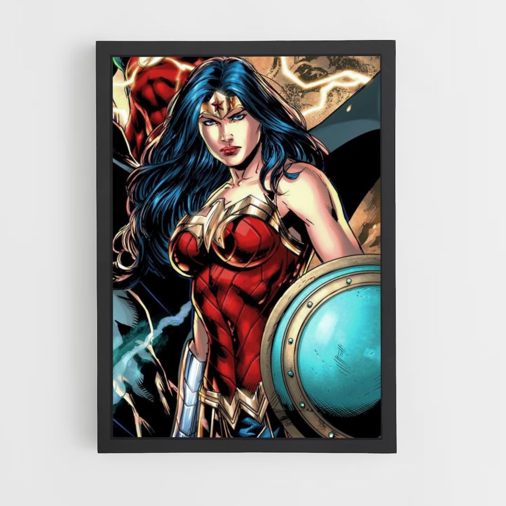 Poster Wonder Woman disegno