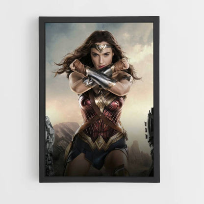 Poster della croce di Wonder Woman