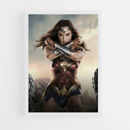 Poster della croce di Wonder Woman