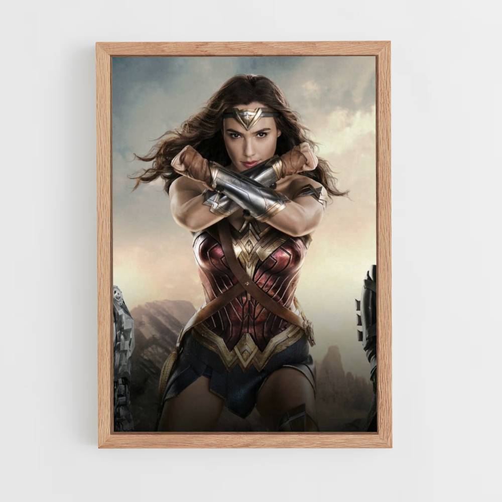 Poster della croce di Wonder Woman