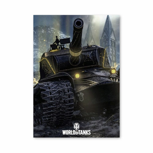 Poster World of Tanks Neon