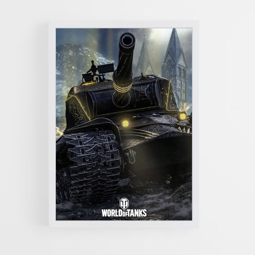 Poster World of Tanks Neon