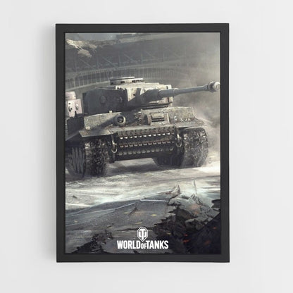 Poster World of Tanks Grigio