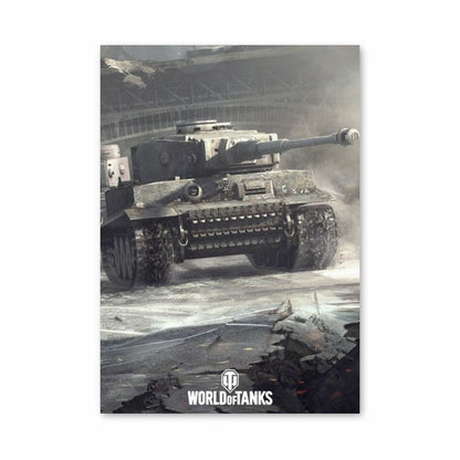 Poster World of Tanks Grigio