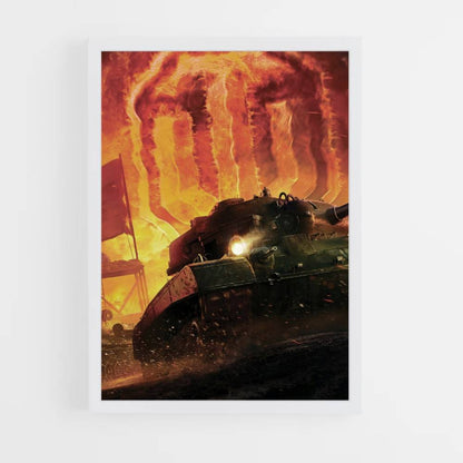 Poster World of Tanks Fuoco