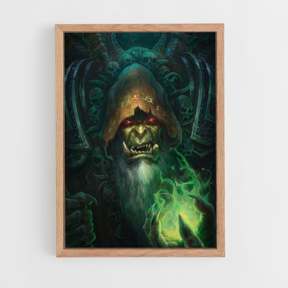 Poster World of Warcraft Orco