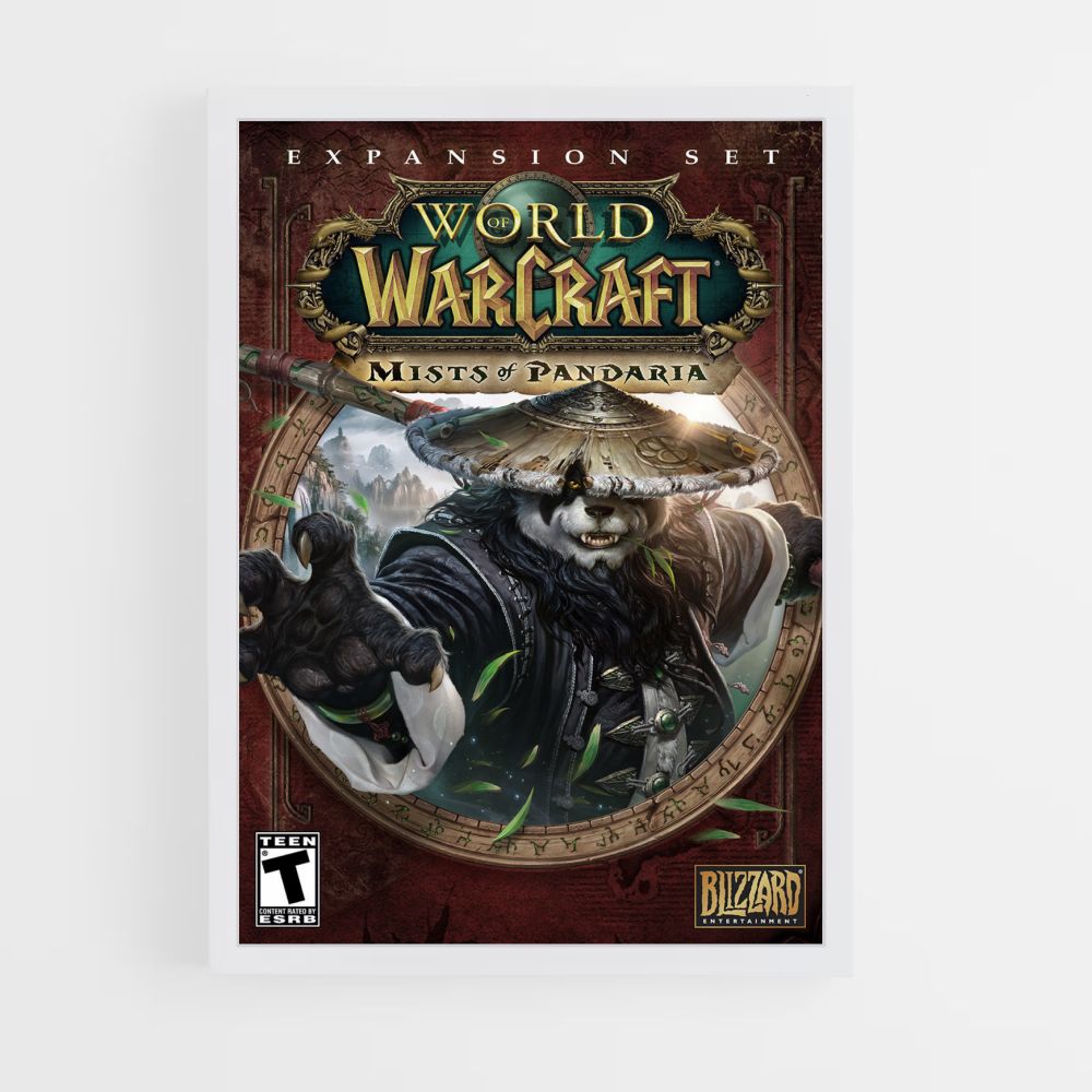 Poster Mists of Pandaria di World of Warcraft