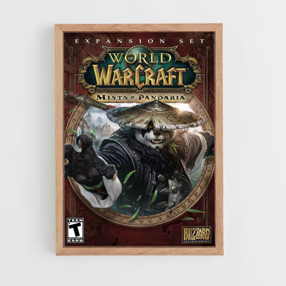 Poster Mists of Pandaria di World of Warcraft