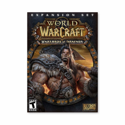 Poster World of Warcraft I Signori della Guerra di Draenor