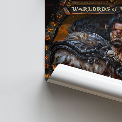 Poster World of Warcraft I Signori della Guerra di Draenor