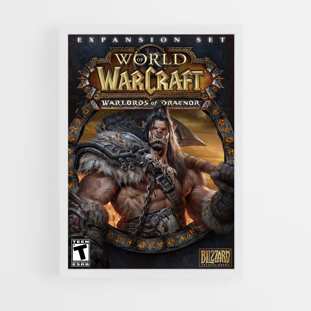 Poster World of Warcraft I Signori della Guerra di Draenor