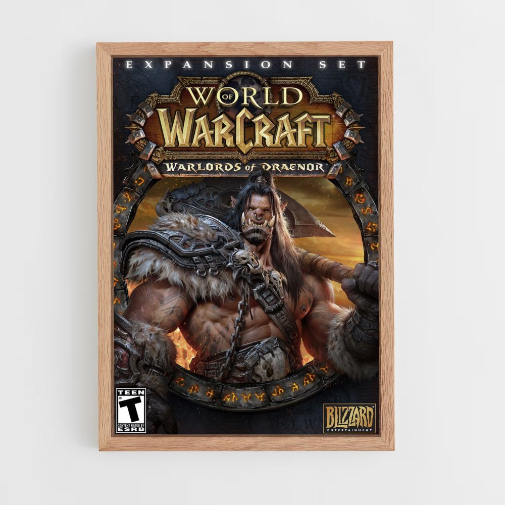 Poster World of Warcraft I Signori della Guerra di Draenor