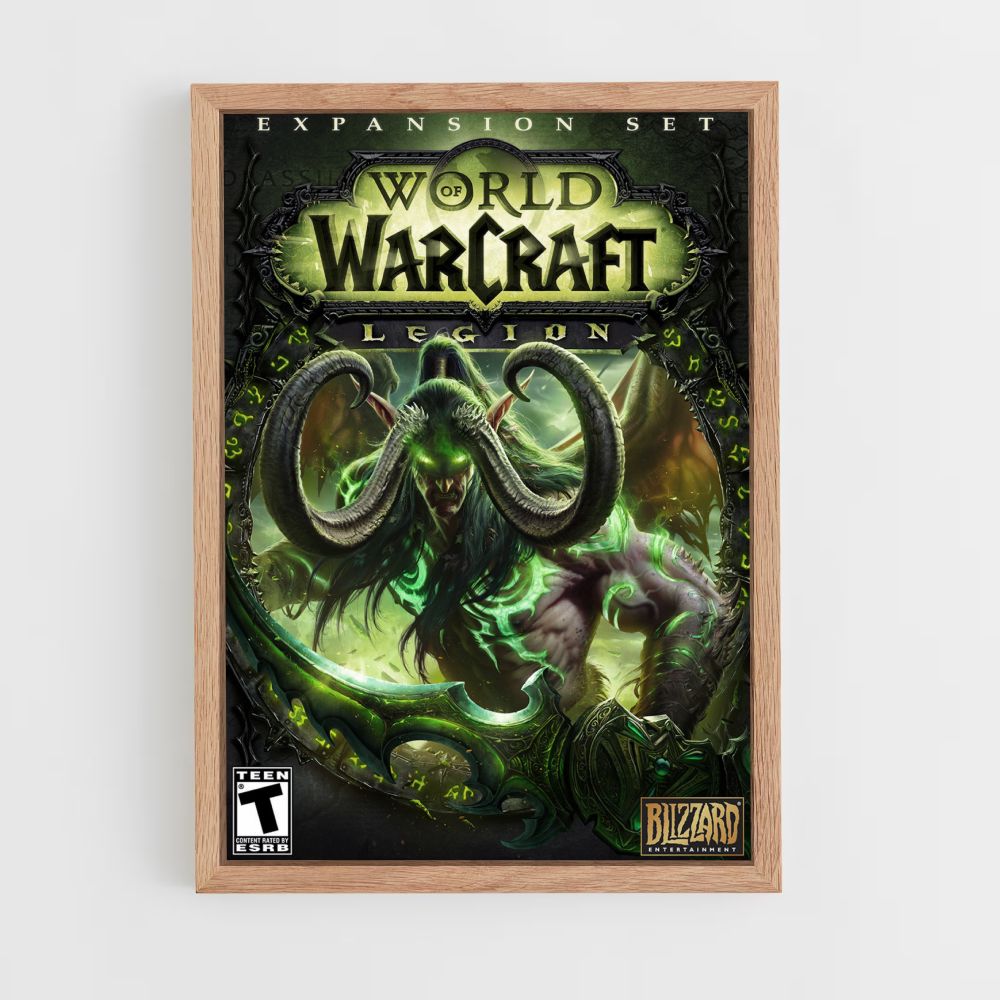 Poster Legione di World of Warcraft