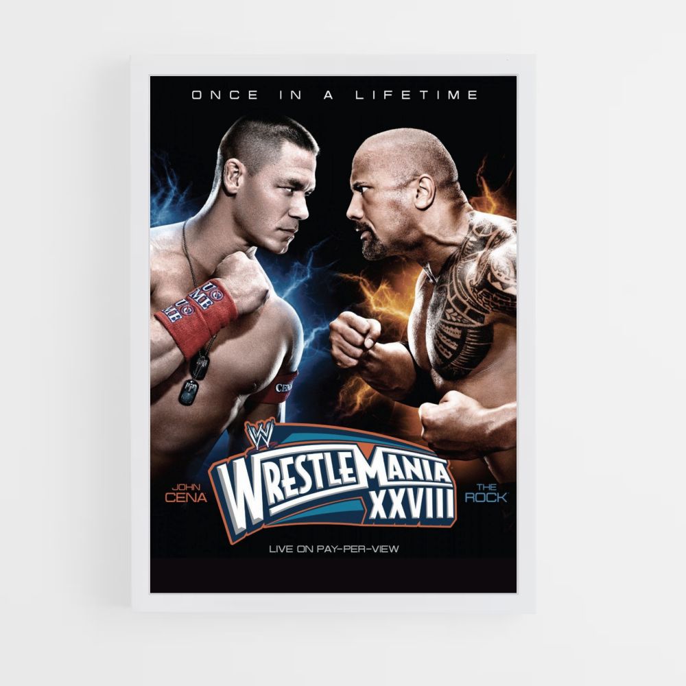 Poster Wrestle Mania XXVIII