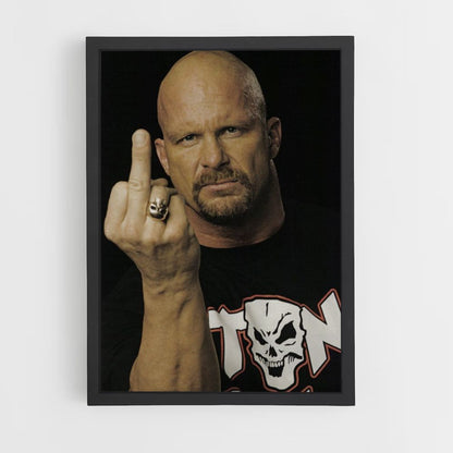 Poster Stone Cold WWE