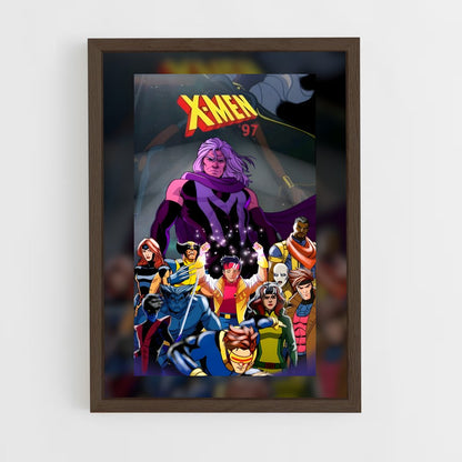 xmen-11 cadre Bois foncé