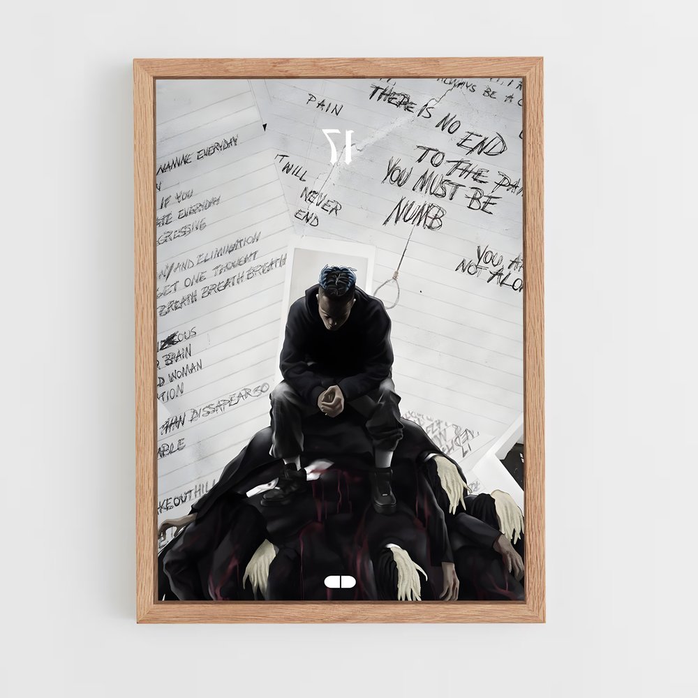xxxtentation-1 cadre Bois clair