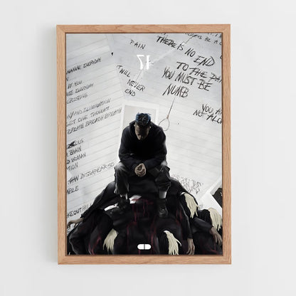 xxxtentation-1 cadre Bois clair