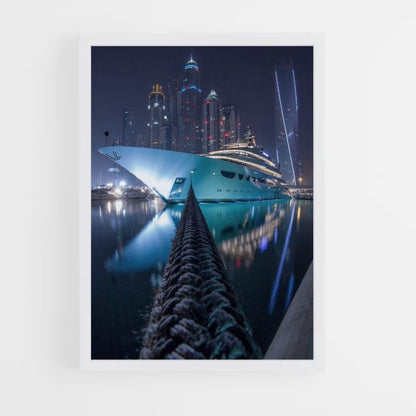 Poster Città degli yacht