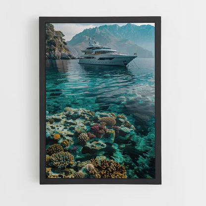 Poster Yacht Corallo