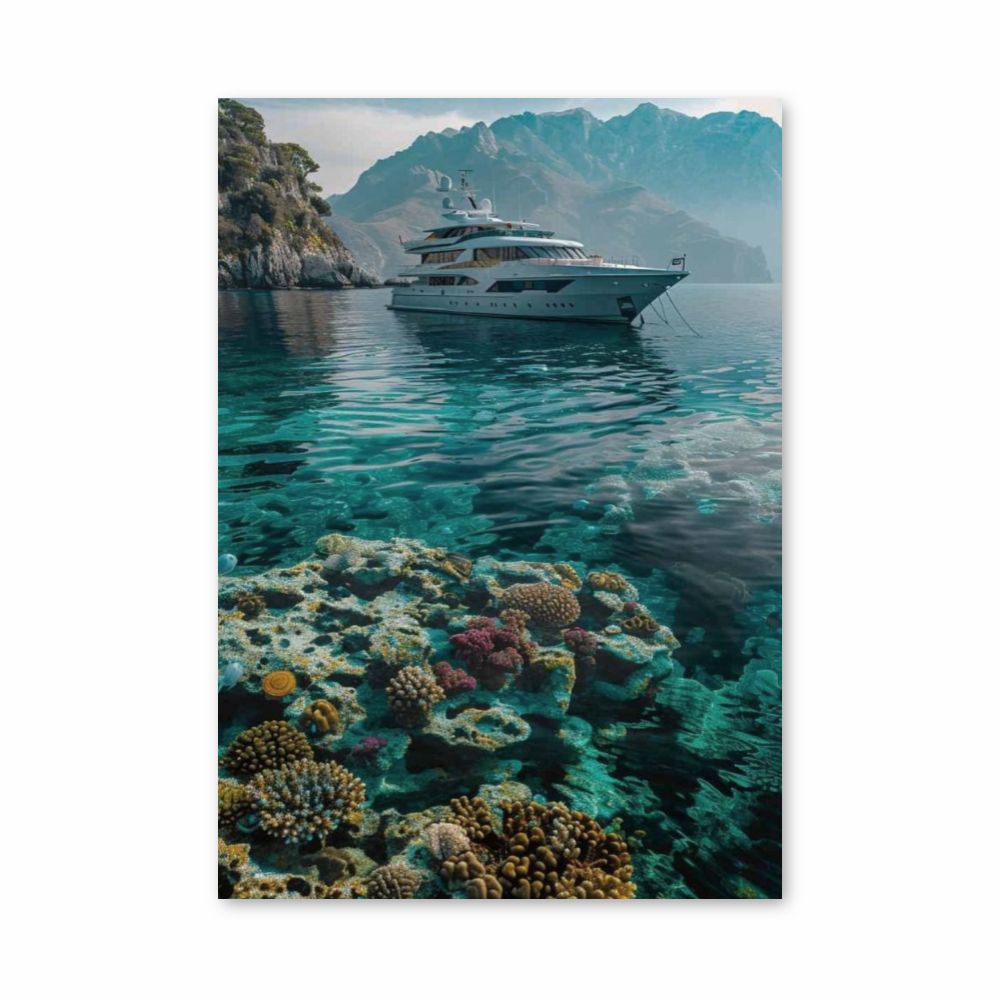 Poster Yacht Corallo