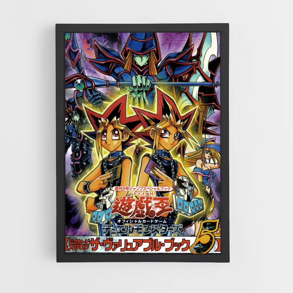 Poster Yu Gi Oh giapponese