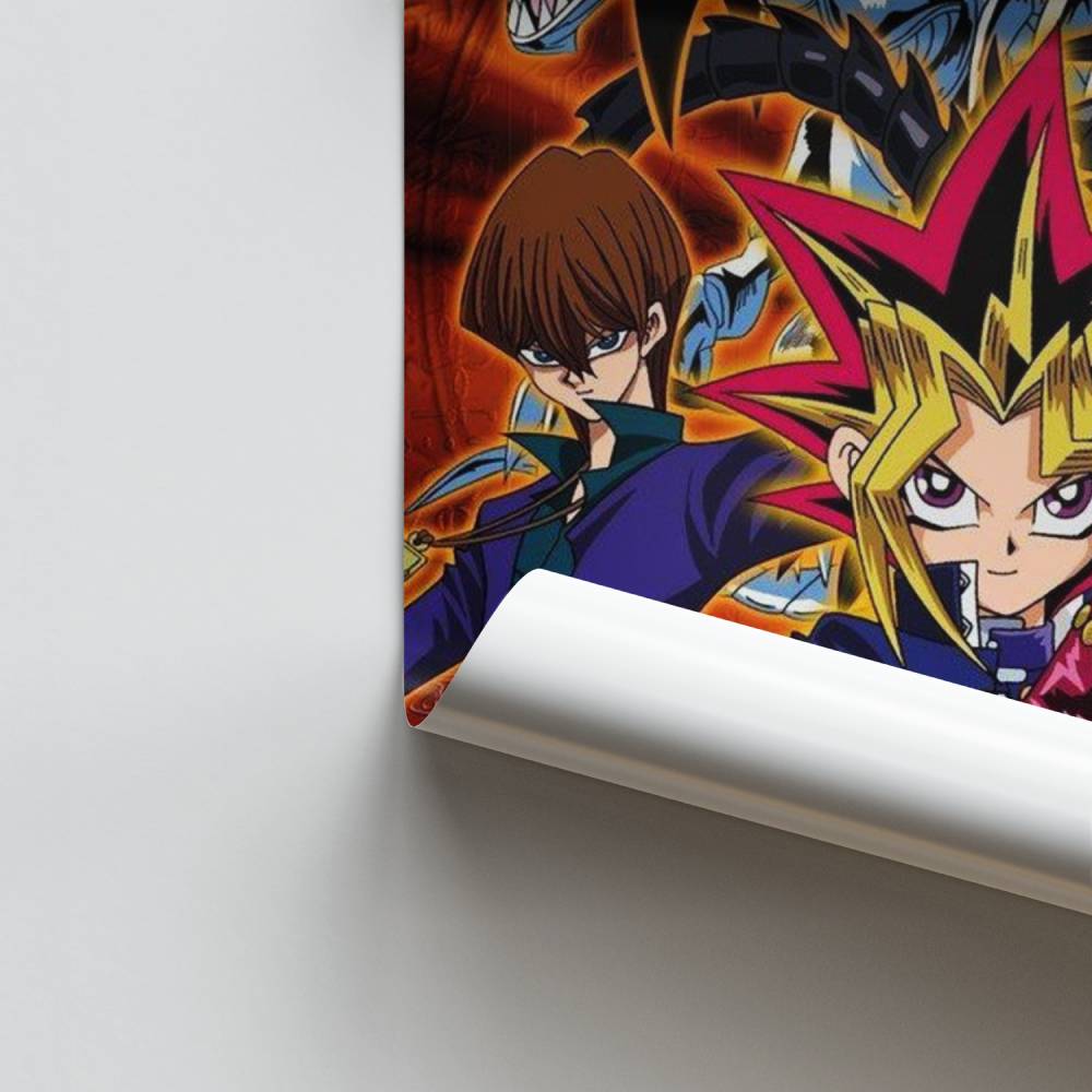 Poster Yu Gi Oh Arancione