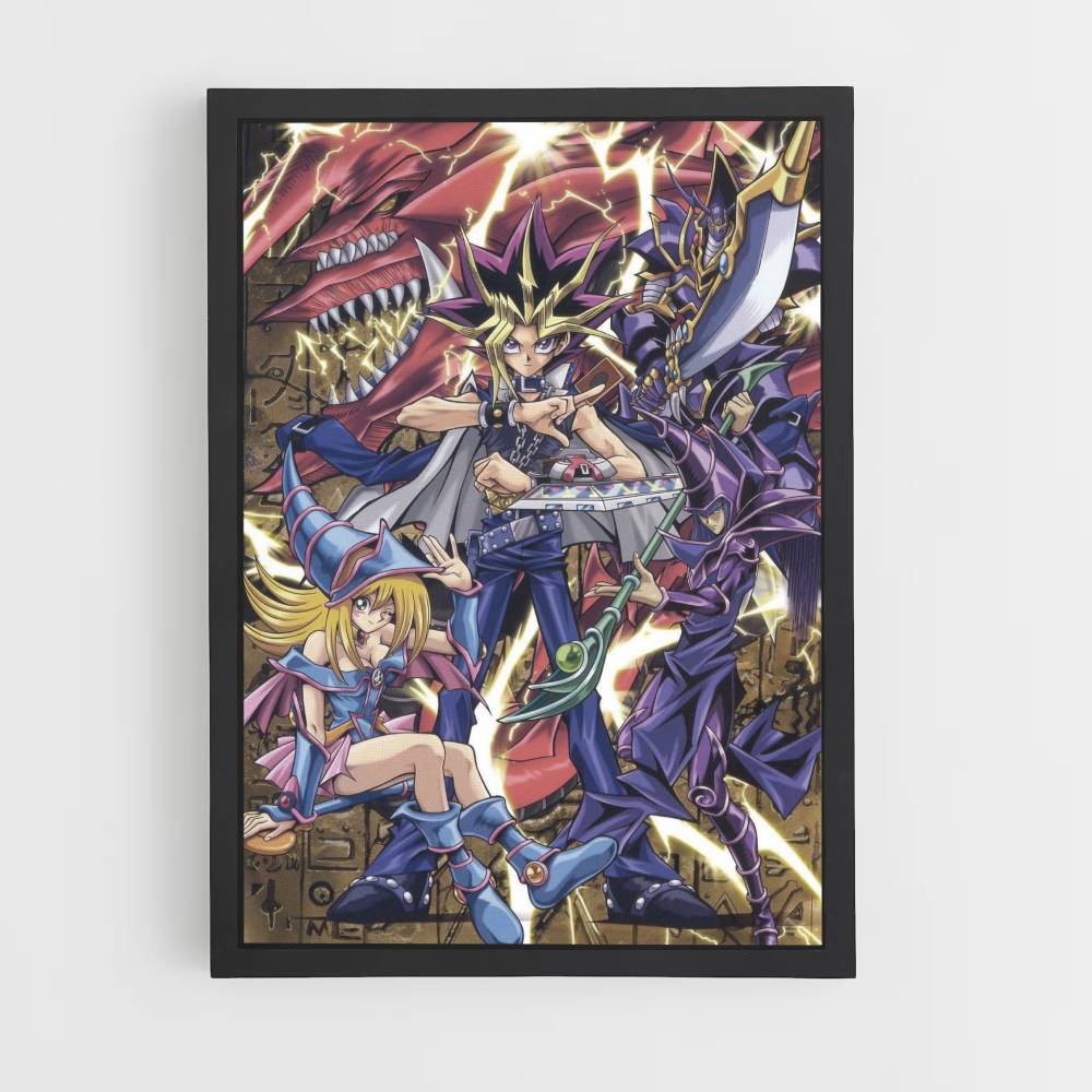 Poster Yu Gi Oh Estetica