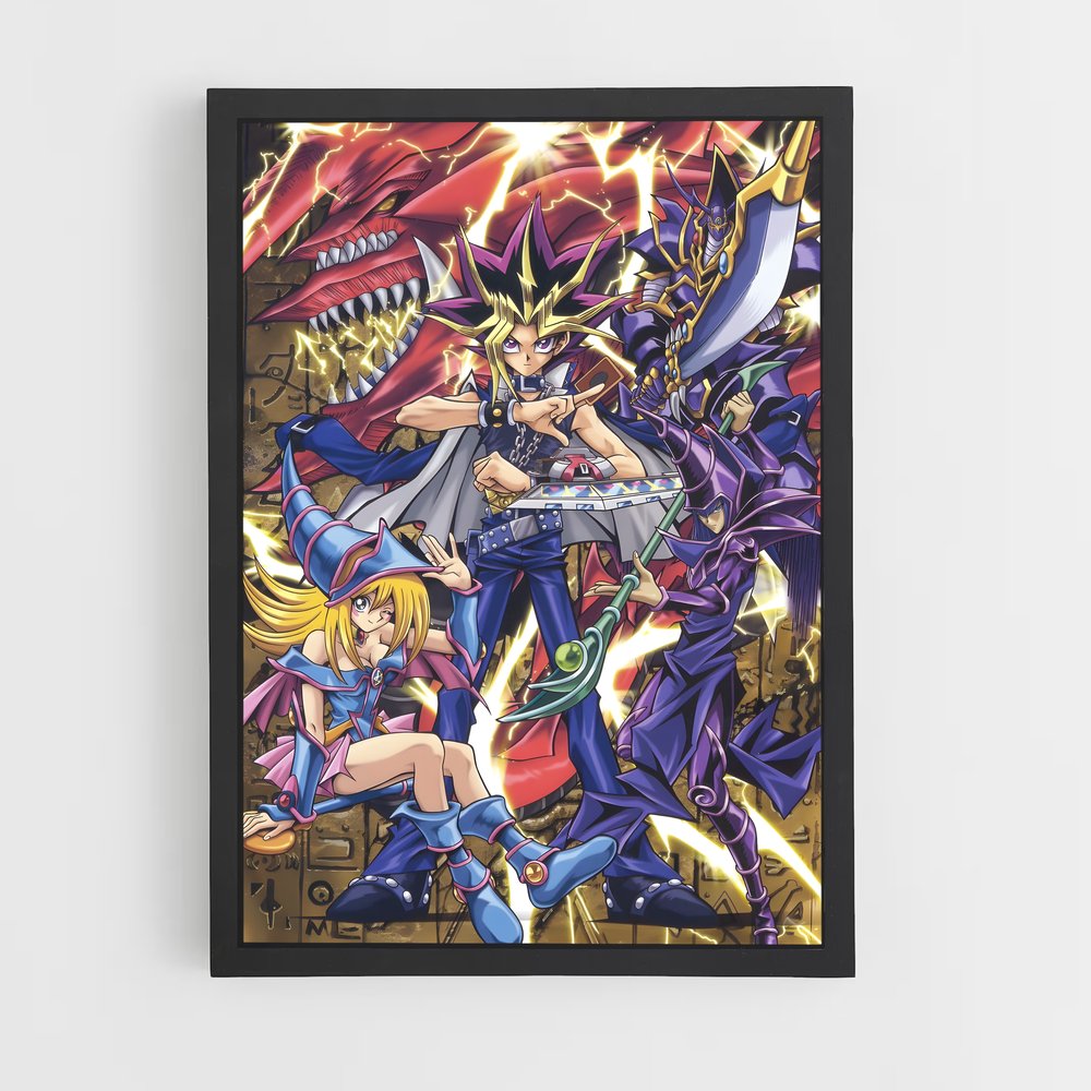 yu-gi-oh-15 cadre Noir