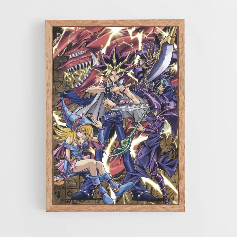 Poster Yu Gi Oh Estetica