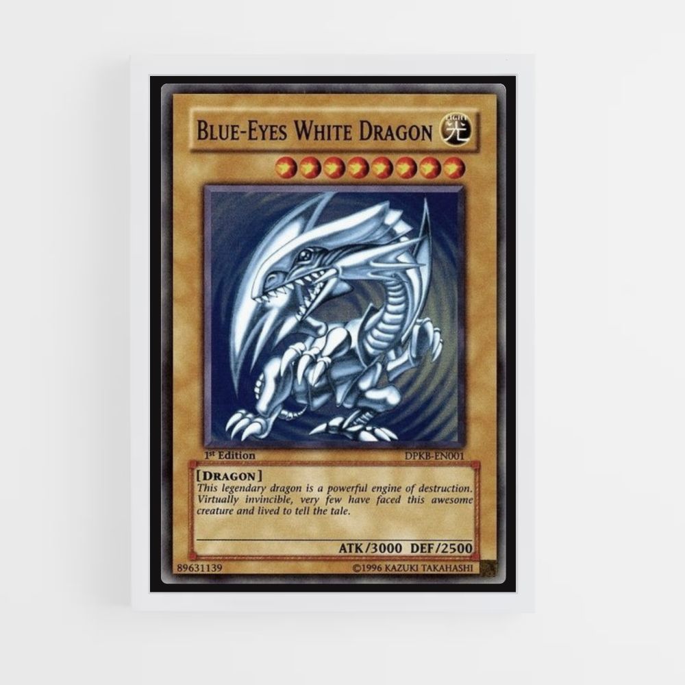 Poster Carte Yu Gi Oh