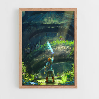 zelda-6 cadre Bois clair