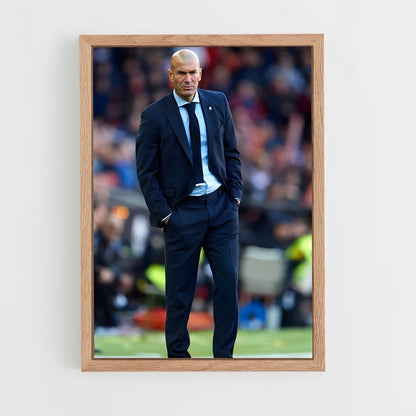 zidane-5 cadre Bois clair