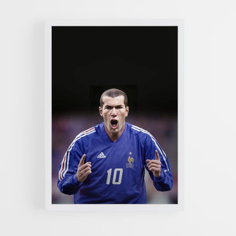 Poster Zidane Gol