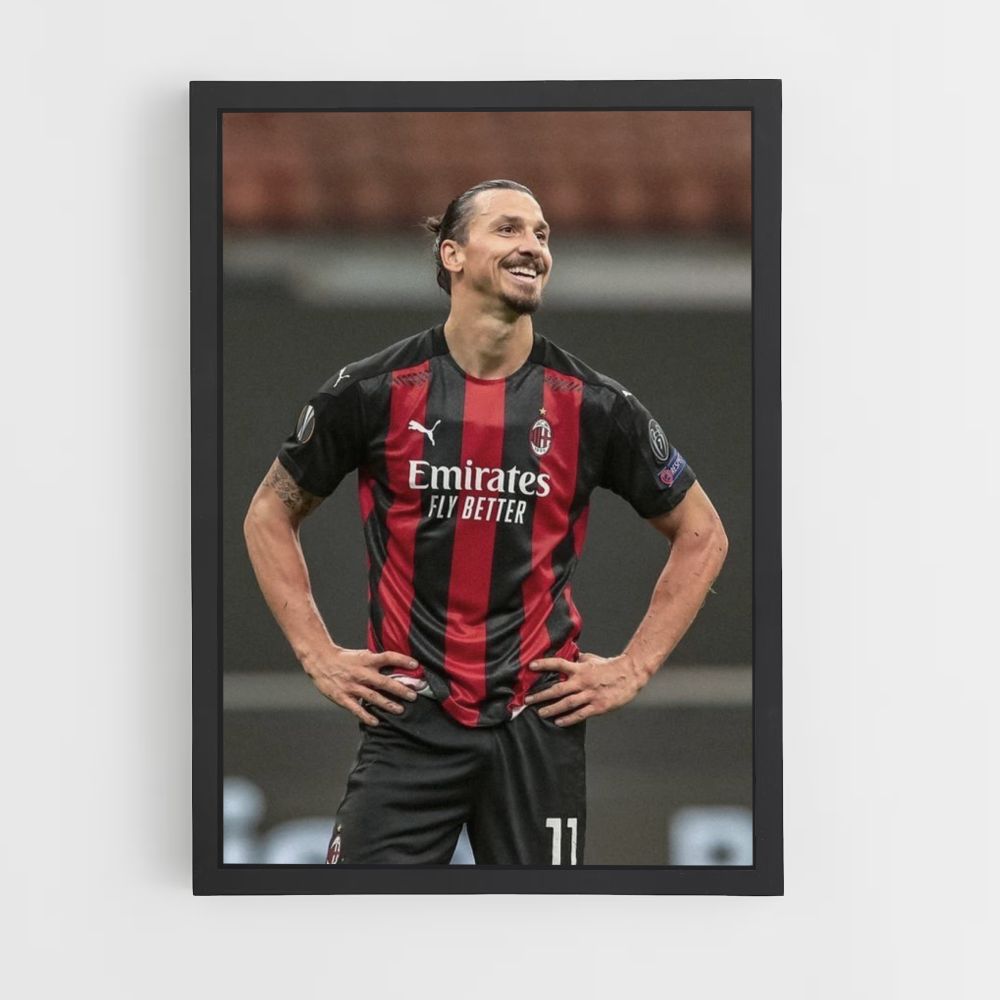 Poster Zlatan che ride