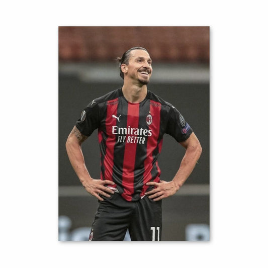 Poster Zlatan che ride