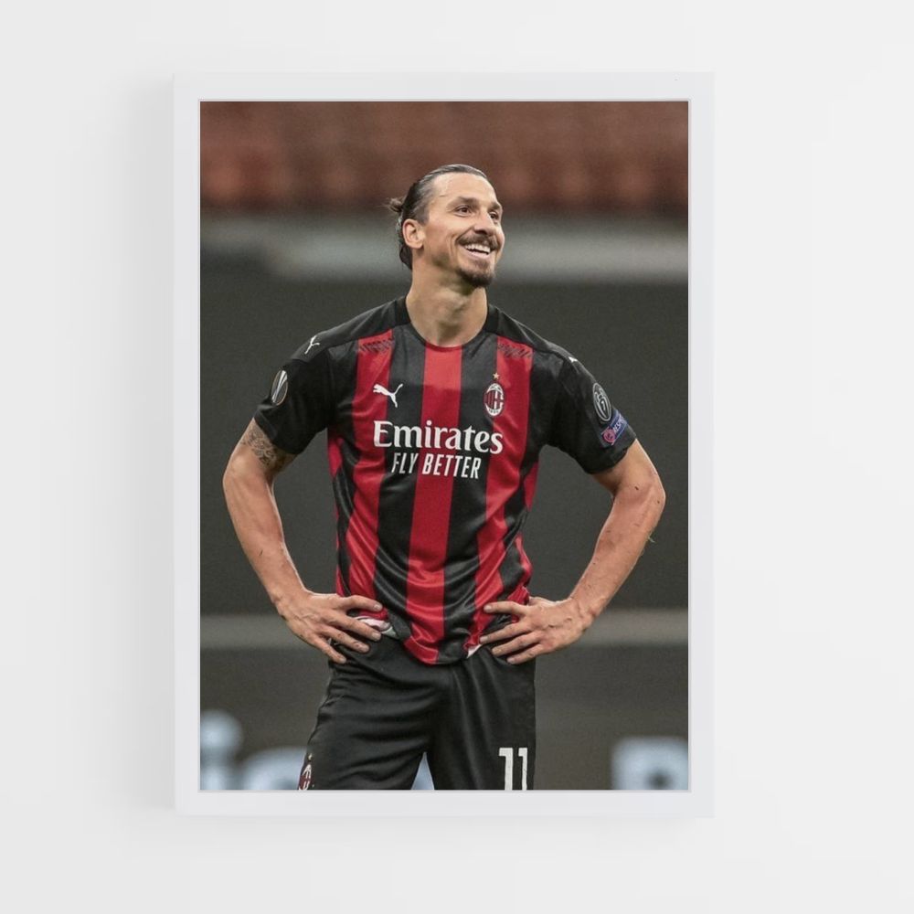 Poster Zlatan che ride