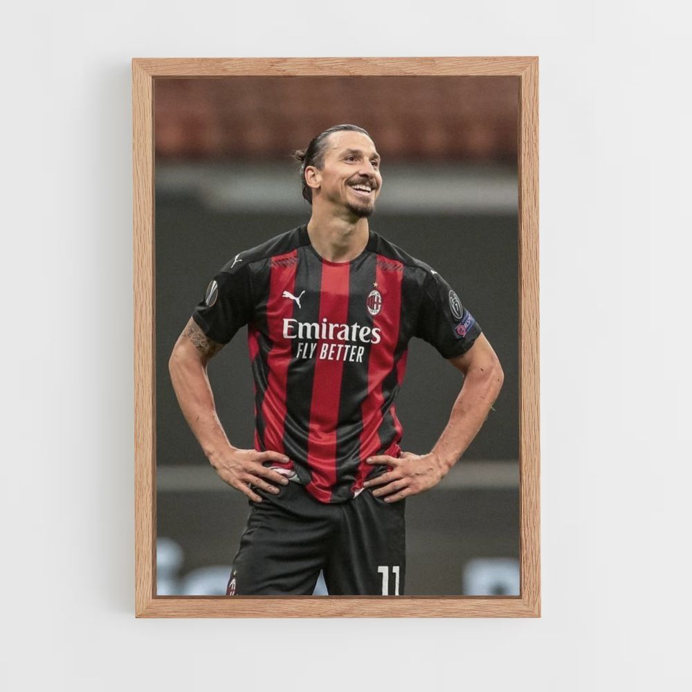 Poster Zlatan che ride